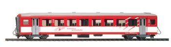 Coche pasajeros MGB B2282 Matterhorn Gotthard bahn.