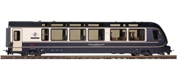 Coche piloto ABst 381 GoldenPass Express, época VI.