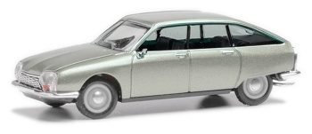 Citroen GS, color plata.