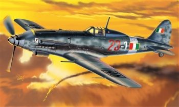 Macchi MC.205 Veltro. Kit plástico escala 1/72.