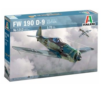 Focke-Wulf Fw 190 D-9. Kit plástico escala 1/72.