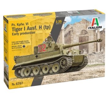 Pz. Kpfw.VI Tiger I Ausf. H, escala 1/35.