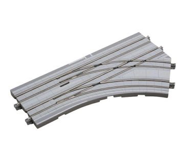 UNITRAM Vía desvío doble derecha R180mm.