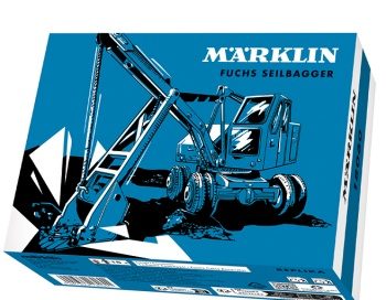 Replica Excavadora Fuchs. Serie club Märklín. Escala 1/45.
