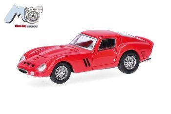 Ferrari 250GTO color rojo.