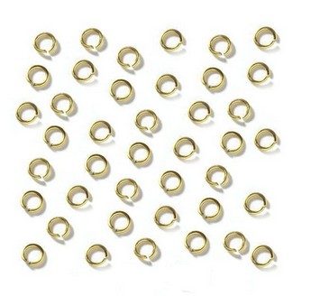 Anillas de 3 mm de diámetro exterior de latón.