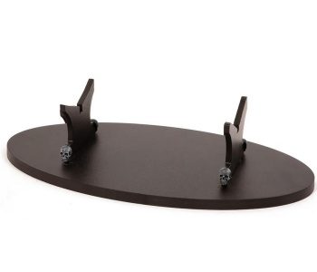 Peana para exposición de barco pirata.