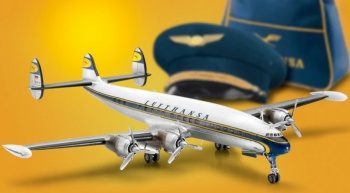 Lockheed L-1049G Super Constellation, escala 1/144.