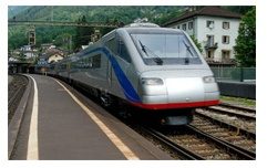 Set de 5 piezas de coches para el tren de alta velocidad SBB ETR 470,