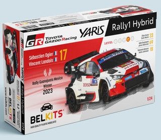Toyota Yaris Gazoo Racing Rally 1 Hybrid.