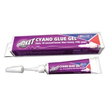 ROKET CYANO GLUE GEL.