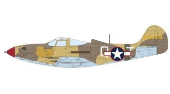 P-39K/L Aircobra. Escala 1/48.