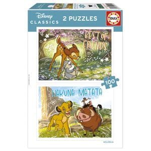 2 Puzzles Disney Classics.