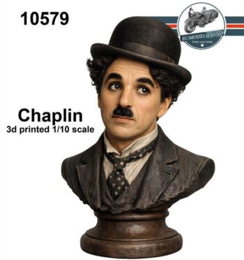 Chaplin busto escala 1/10.