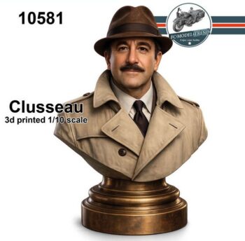 Clusseau busto escala 1/10.