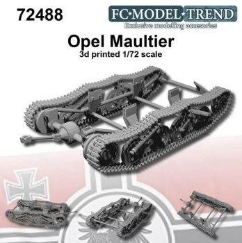 Opel maultier, escala 1/72.