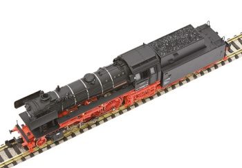 Locomotora de vapor 23 071 de la Veluvsche Stoomtrein Maatschappij (VS