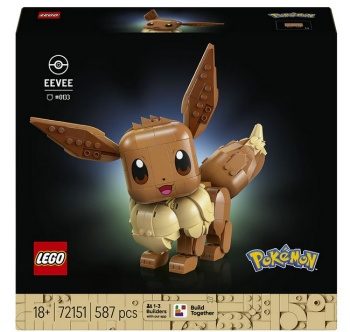 POKEMON EVEE, 587 piezas.