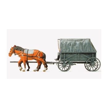 Set de personajes con carro