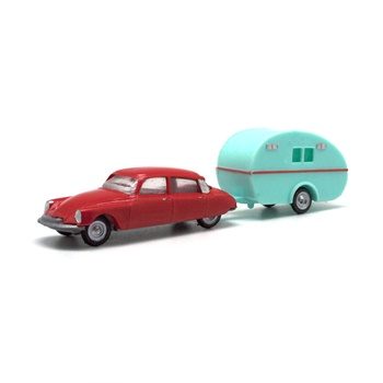 Citroen DS con remolque
