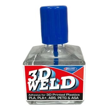 Deluxe 3D Weld, 40 ml. Adhesivo solvente para plásticos impresos en 3D