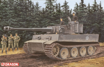 Pz. Kpfw. VI Ausf. E TIGER I. Kit plástico escala 1/35.