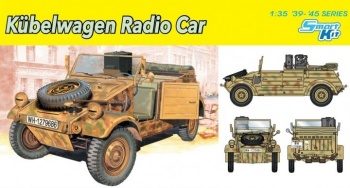 Kübelwagen Radio car, escala 1/35.