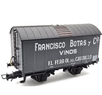 Vagón de 2 ejes tipo Foudre para vino R.N.