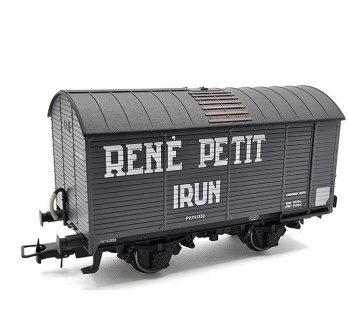 Vagón de 2 ejes tipo Foudre para vino RENE PETIT, época III.