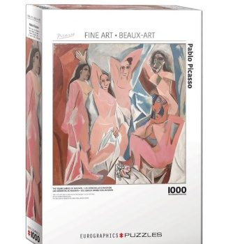 Las señoritas de Avignon, 1000 piezas.