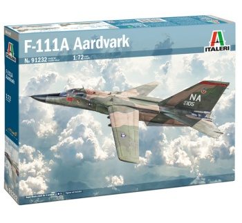 F-111A Aardvark. Kit plástico esccala 1/72.