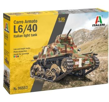 Carro Armato L6/40 Italian light tank.