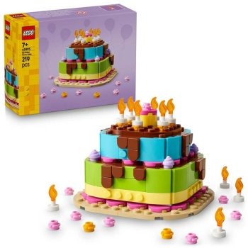Pastel de cumpleaños.