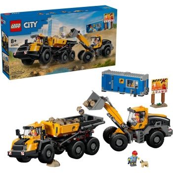CITY Camion dumper con excavadora.