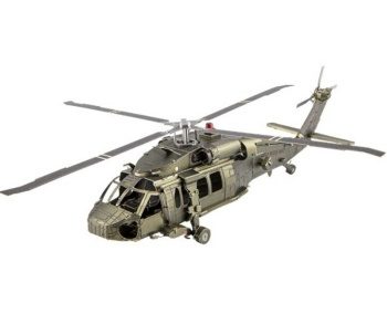 Metal Earth Black Hawk.