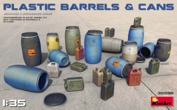 Barriles, escala 1/35.