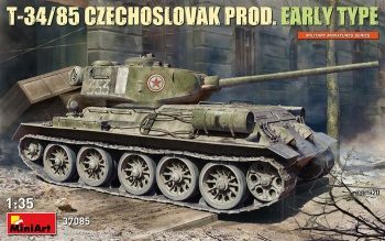 T-34/85 CZECHOSLOVAK Prod. early type.