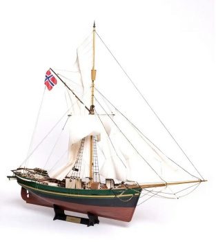 Gjøa barco de Amundsen. Kit de madera escala 1/45.
