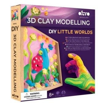 3D CLAY Modelling Little Worlds.