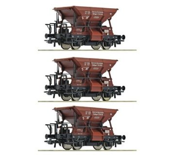 Set de tres vagones de grava Talbot de la Deutsche Reichsbahn (DRG 193