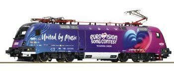 Locomotora eléctrica 1116 203-1 OBB Eurovision 2026
