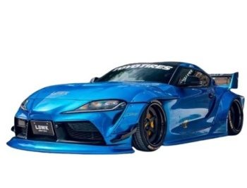 Toyota GR Supra libertty walk.