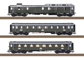 Set de tres coches pasajeros DRG.