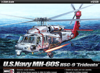 U.S. Navy Tridents MH-60S HSC-9. Kit de plástico escala 1/35.
