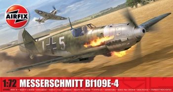 Messerschmitt Bf109E-4. Kit de plástico escala 1/72.
