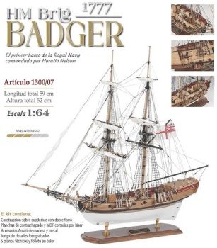 HM BBrig BADGER 1777.