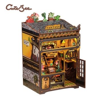 Book Nook Tienda de plantas Fantasy Plant Shop.