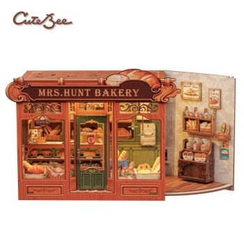 DIY Miniature House Mrs. Hunt Bakery.