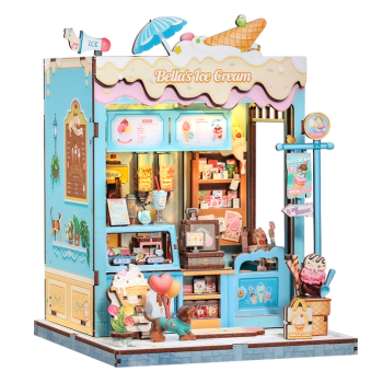 DIY Miniature House Bella Ice Cream.