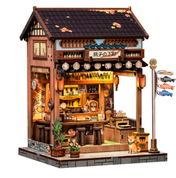 DIY Miniature house Choshi no Shitamachi.